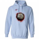 Zombie soccer player halloween 2017 Hoodie