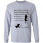 2h note music black cat Long Sleeve