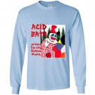 Acid bath when the kite string Long Sleeve