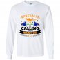 Australia is calling and i must go mountain Long Sleeve