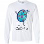 Cell fie funny science teacher selfie pun Long Sleeve