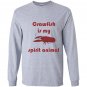 Crawfish is my spirit animal funny louisiana cajun Long Sleeve