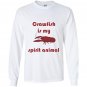 Crawfish is my spirit animal funny louisiana cajun Long Sleeve