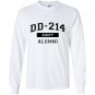 Dd 214 us army alumni Long Sleeve