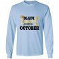 Diva queens october birthday gift melanin Long Sleeve