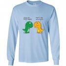 I love you this much funny t-rex Long Sleeve