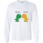I love you this much funny t-rex Long Sleeve