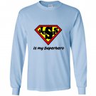 Jesus is my superheo hero vbs christian Long Sleeve