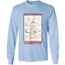 Macgregor 26d sailboat line drawing Long Sleeve