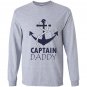 Father and daughter matching captain daddy first mate Long Sleeve
