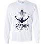 Father and daughter matching captain daddy first mate Long Sleeve