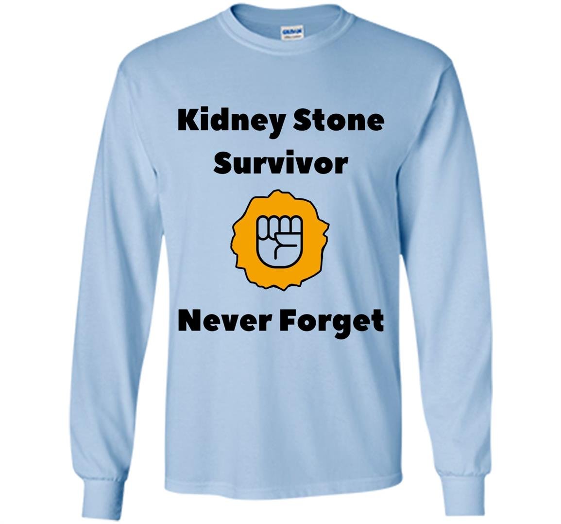 Kidney stone survivor gift by sick joke gifts Long Sleeve