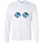 Mermaid shell mermaid top festival birthday party Long Sleeve
