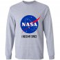 Nasa meatball logo i need my space text Long Sleeve