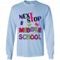 Next stop middle school graduation gift Long Sleeve