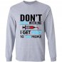 Nurse funny i get paid to stab people phlebotomist Long Sleeve
