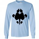 Rorschach test inkblot psychology ink graphic Long Sleeve