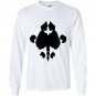 Rorschach test inkblot psychology ink graphic Long Sleeve