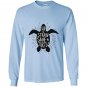 Skip a straw save a turtle save turtles Long Sleeve
