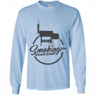 Smoking the good stuff funny bbq smoker Long Sleeve