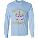 Special education teacher cute magical unicorn gift Long Sleeve