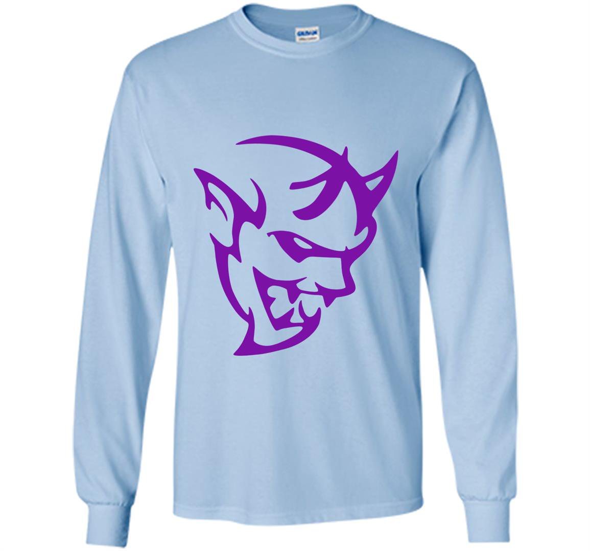 Srt demon dodge plum crazy Long Sleeve
