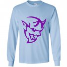 Srt demon dodge plum crazy Long Sleeve