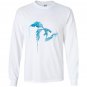 State of michigan watercolor mitten great lakes Long Sleeve