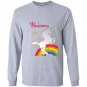 Unicorns are born in july Long Sleeve