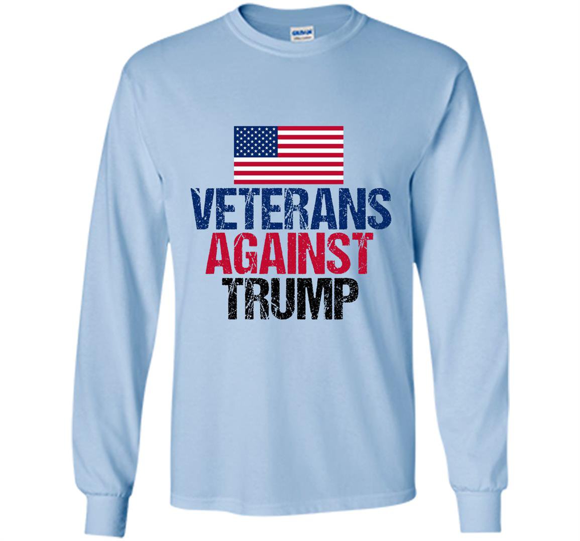 Veterans against trump Long Sleeve