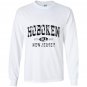 Vintage hoboken college style nj us Long Sleeve