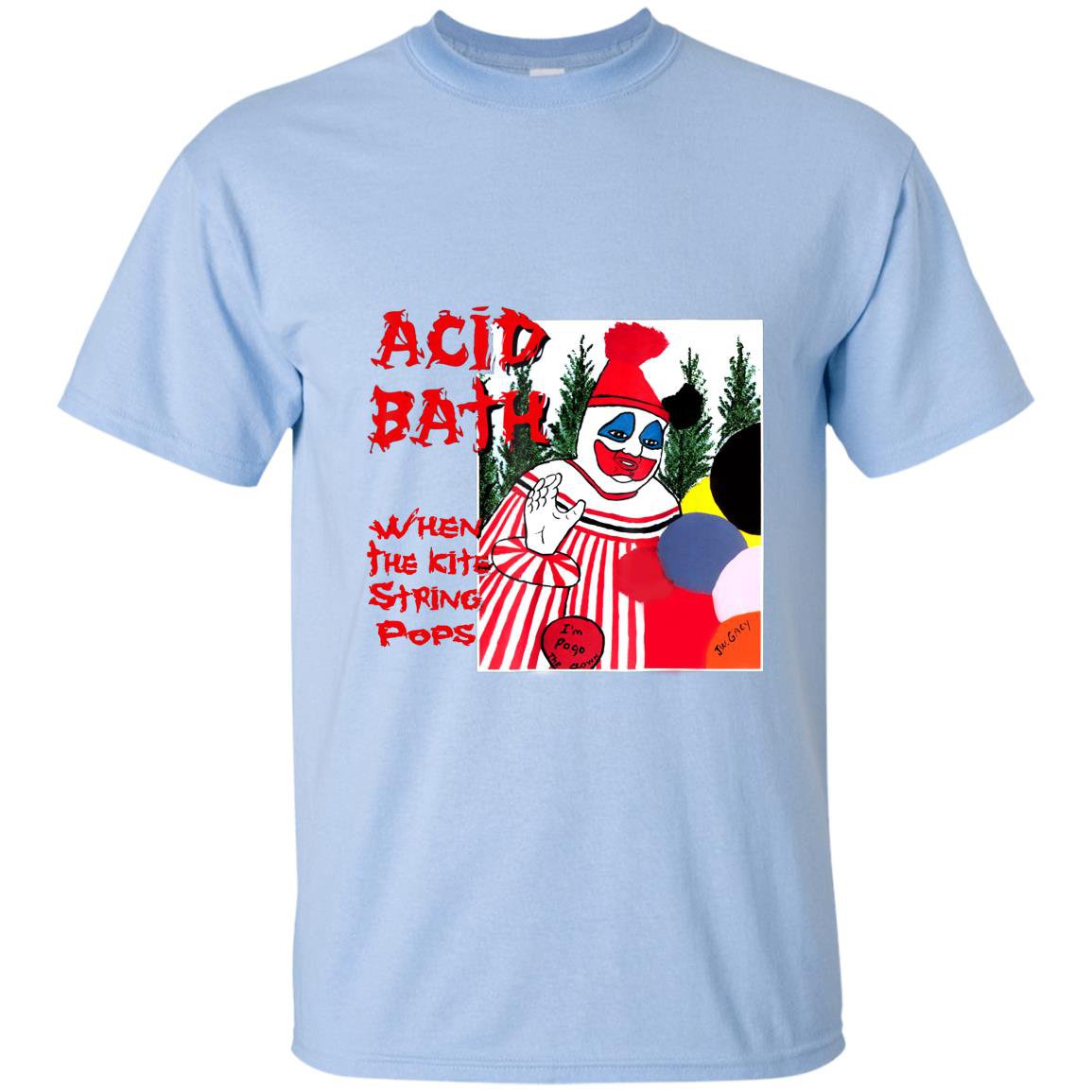 Acid bath when the kite string T-shirt