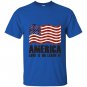 America love it or leave it patriotic american flag T-shirt
