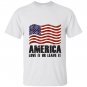 America love it or leave it patriotic american flag T-shirt