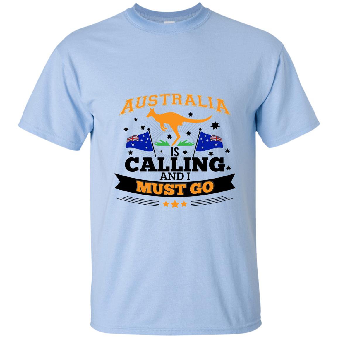 Australia is calling and i must go mountain T-shirt