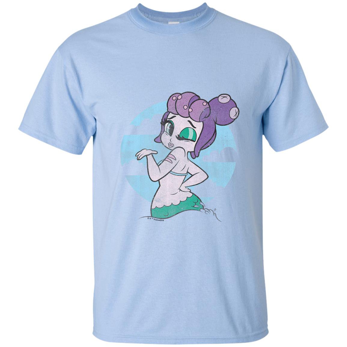 Cuphead cala maria yoo hoo wink graphic T-shirt