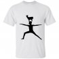 Cute goat doing yoga farm yoga pose T-shirt