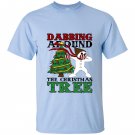 Dabbing around the christmas tree mr bingle T-shirt