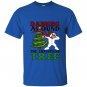 Dabbing around the christmas tree mr bingle T-shirt