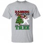 Dabbing around the christmas tree mr bingle T-shirt