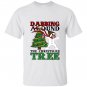 Dabbing around the christmas tree mr bingle T-shirt