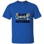 Diva queens october birthday gift melanin T-shirt