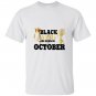 Diva queens october birthday gift melanin T-shirt