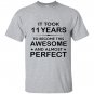 Eleven 11 year old 11th birthday gift ideas T-shirt