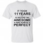 Eleven 11 year old 11th birthday gift ideas T-shirt