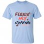 Flexin my complexion melanin poppin magic T-shirt