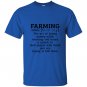 Funny farming gift farmer the art of losing money T-shirt