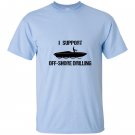 I support off shore drilling funny party boat funny T-shirt