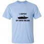 I support off shore drilling funny party boat funny T-shirt