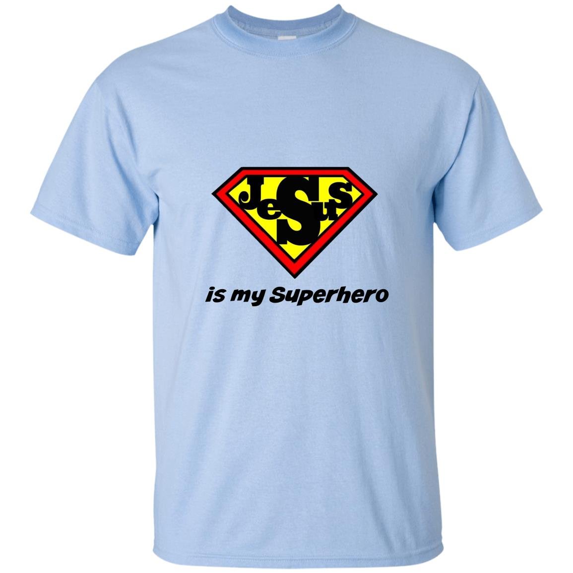 Jesus is my superheo hero vbs christian T-shirt